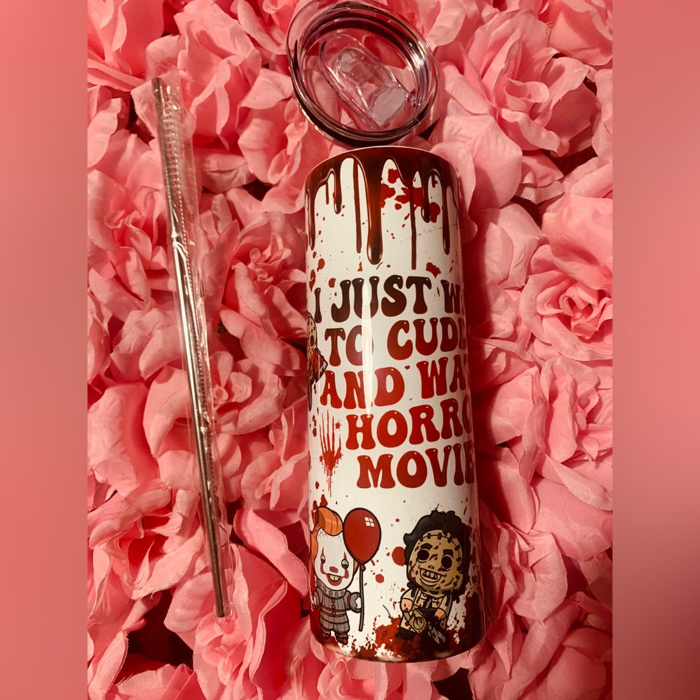 Horror kids tumbler